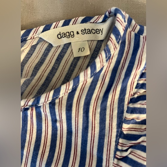 Dagg & Stacey Striped Blouse - Picture 8 of 10